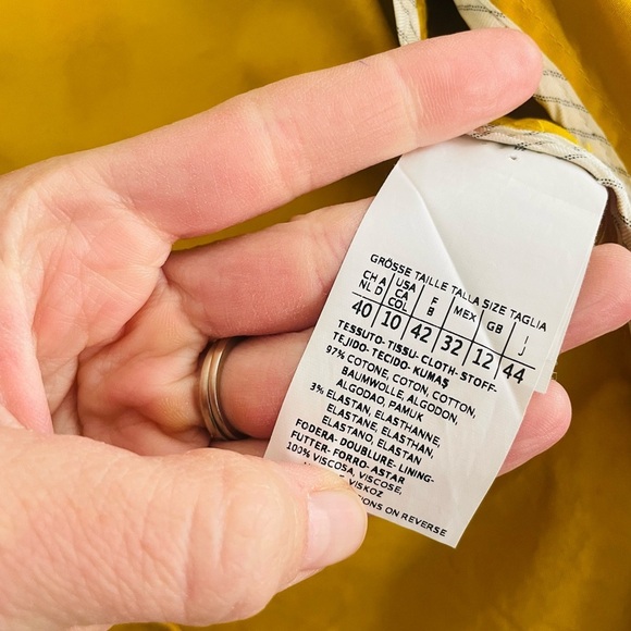 Weekend MaxMara Yellow Blazer Jacket - Picture 5 of 13